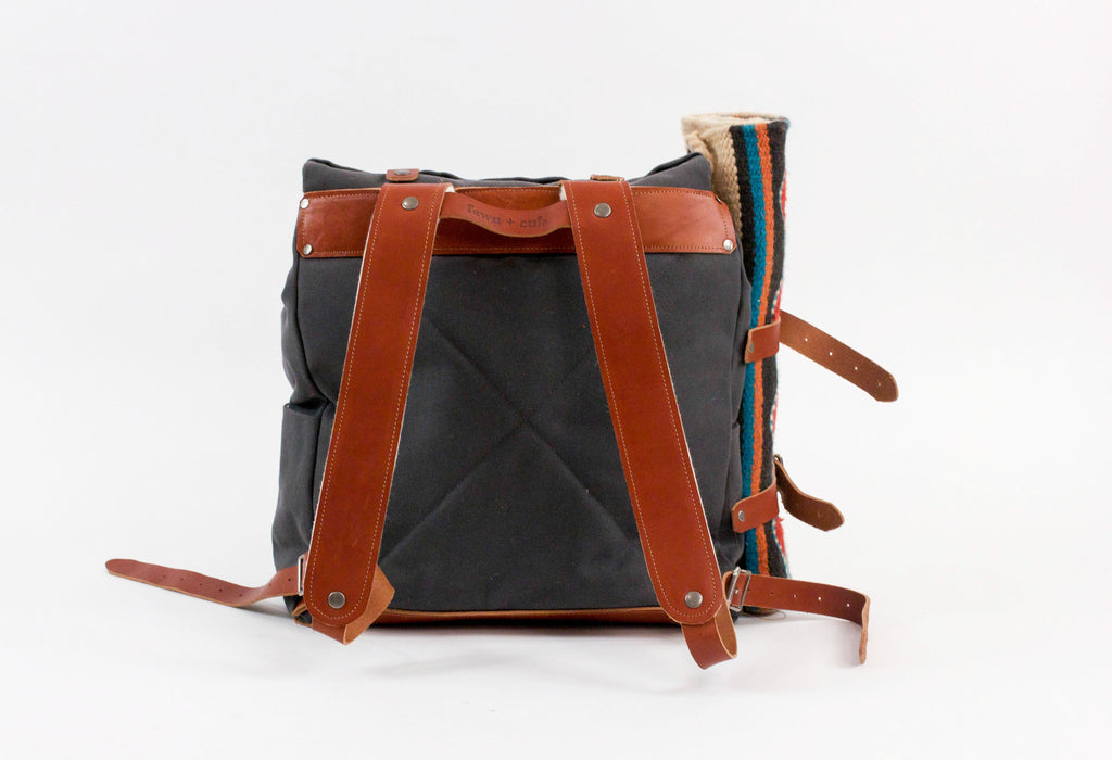 Ruckus Sack // Diaper Bag + Changing Mat Combo - Slate Grey
