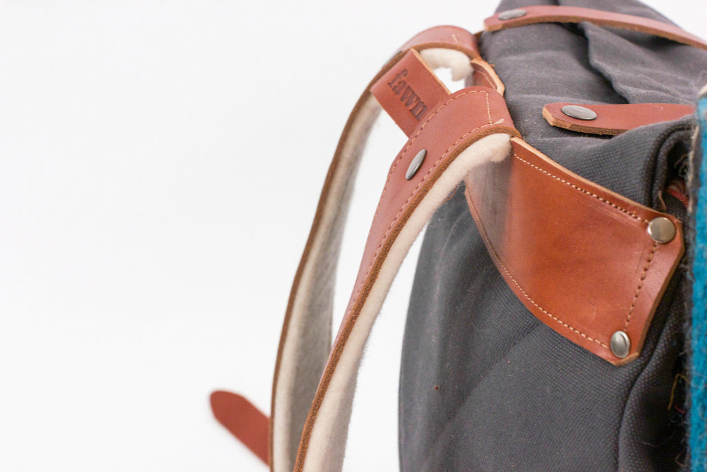 Ruckus Sack // Diaper Bag + Changing Mat Combo - Slate Grey