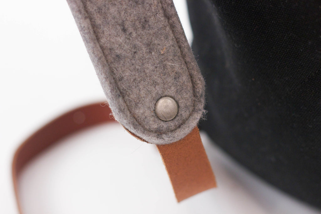 Ruckus Sack // Diaper Bag + Changing Mat Combo - Cocoa Black