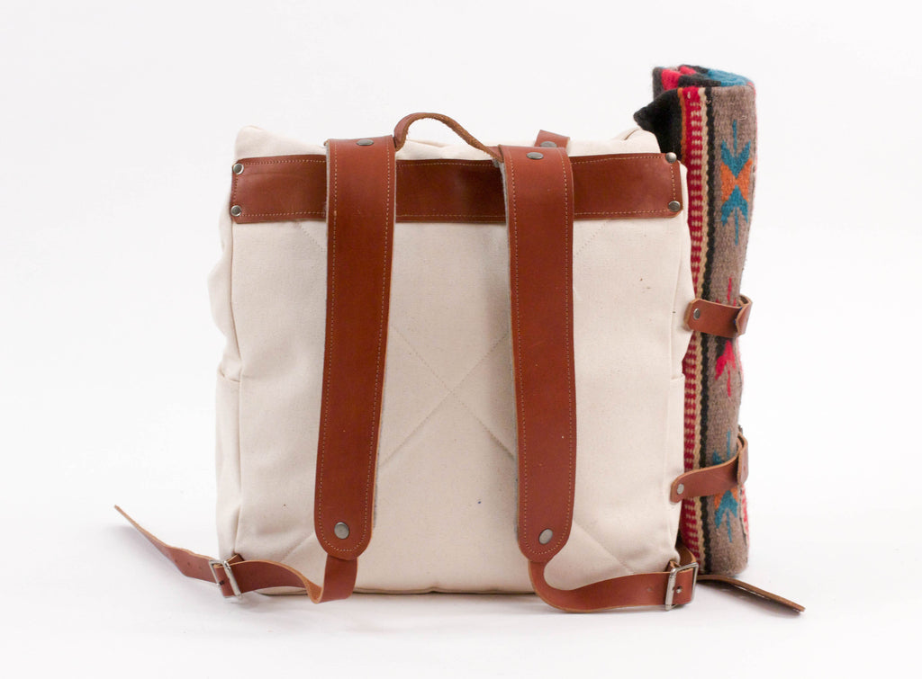 Ruckus Sack // Diaper Bag + Changing Mat Combo - Moonlight Sand