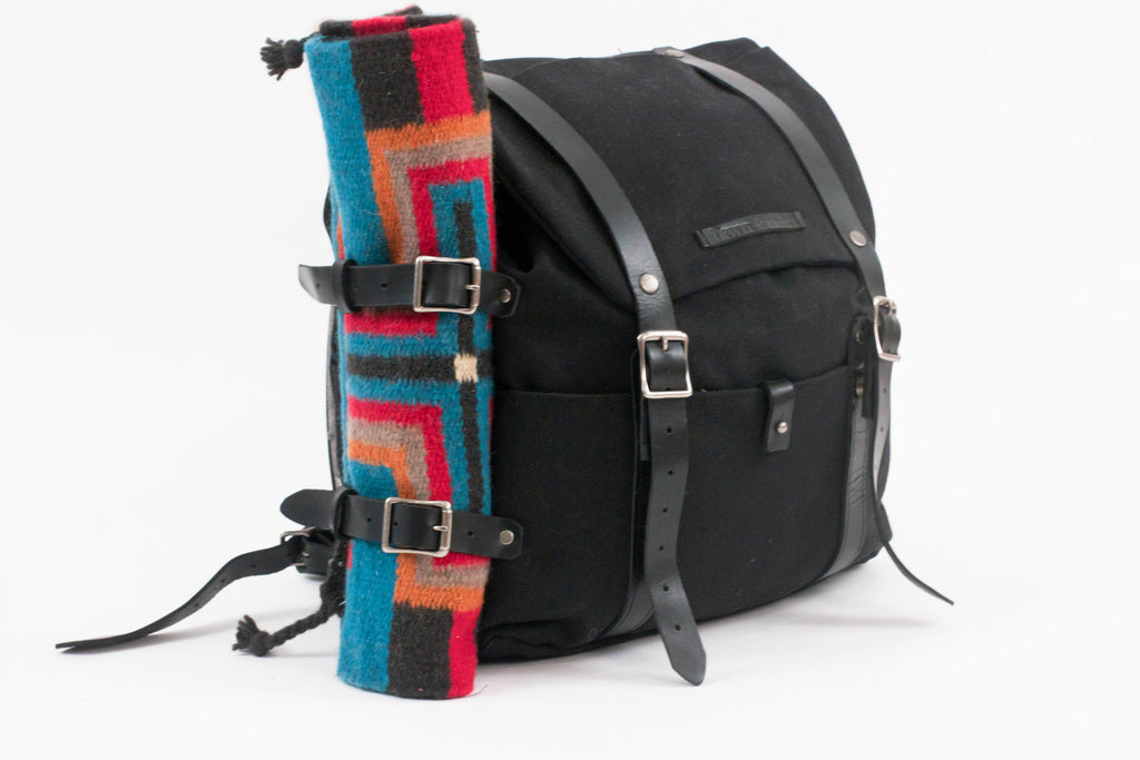 Ruckus Sack // Diaper Bag + Changing Mat Combo - Midnight Black