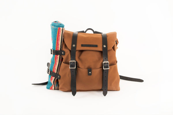 Ruckus Sack // Diaper Bag + Changing Mat Combo - Tobacco Black